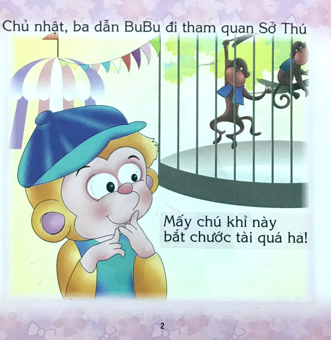Fahasa - Bé Học Lễ Giáo - Bubu Đi Sở Thú (Tập 28) (Tái Bản)