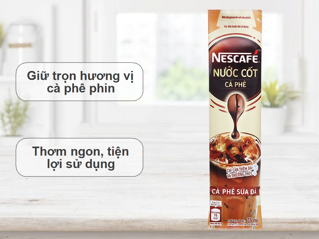 (Date 26/7/25) Nescafe nước cốt sữa đá