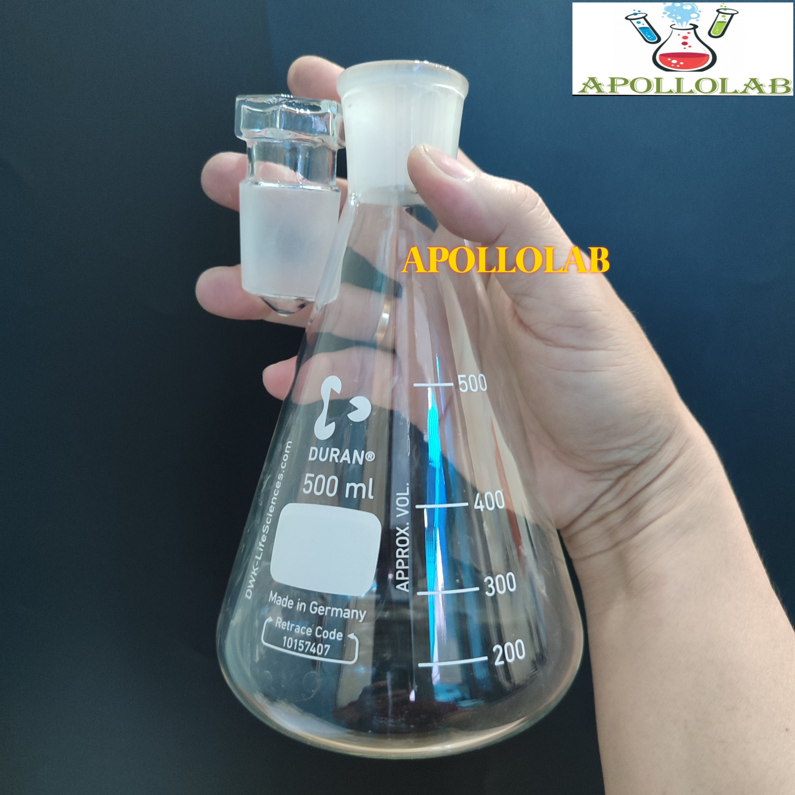 [HCM][Hãng Duran- Đức] Bình tam giác CỔ NHÁM 29/32