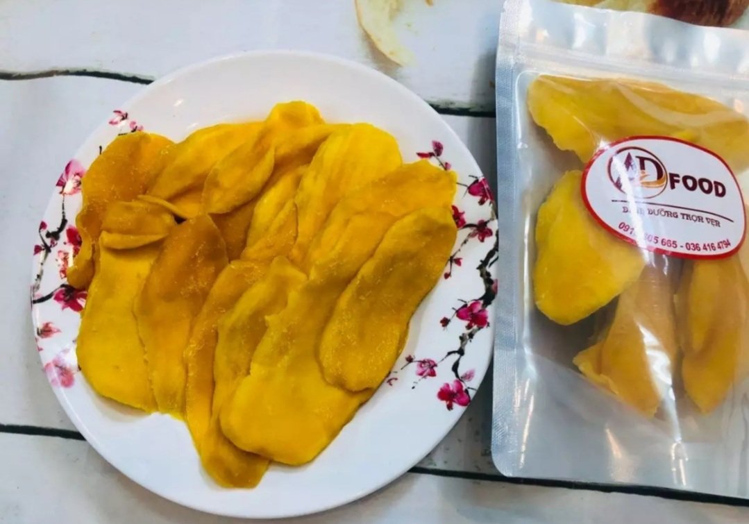 500g xoài sấy dẻo thơm ngon