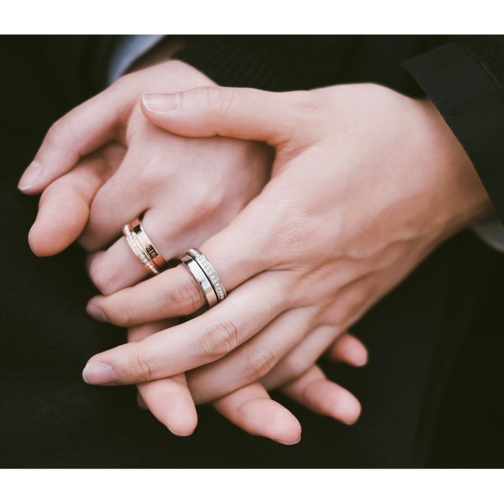 Nhẫn Cặp đôi Calvin Klein Hook Rose Gold Ring - Nhẫn CK Authentic, Thẻ Tag, Bill Check Code - Daniel Store .