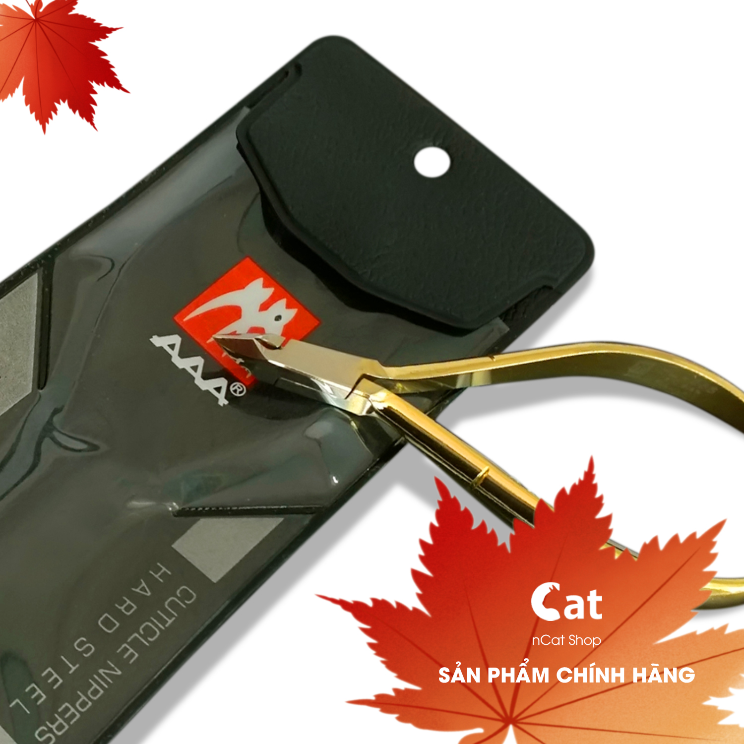 Kềm AAA HL555 - Kềm Cắt Da Mạ Vàng