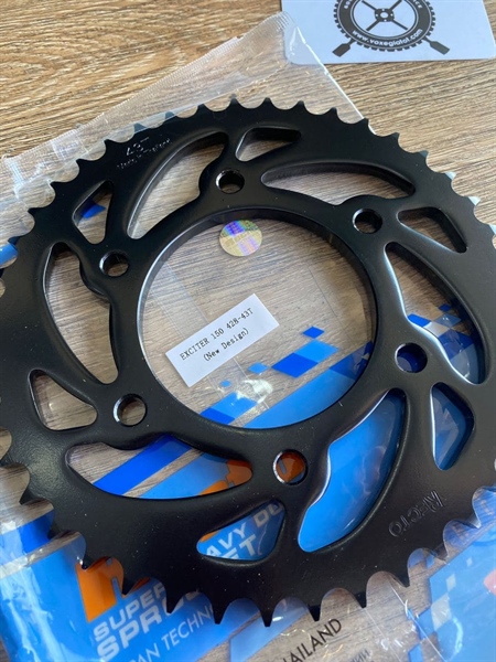 Đĩa tải recto exciter 135-150 các size 38t, 39t, 42t, 43t made in thailand
