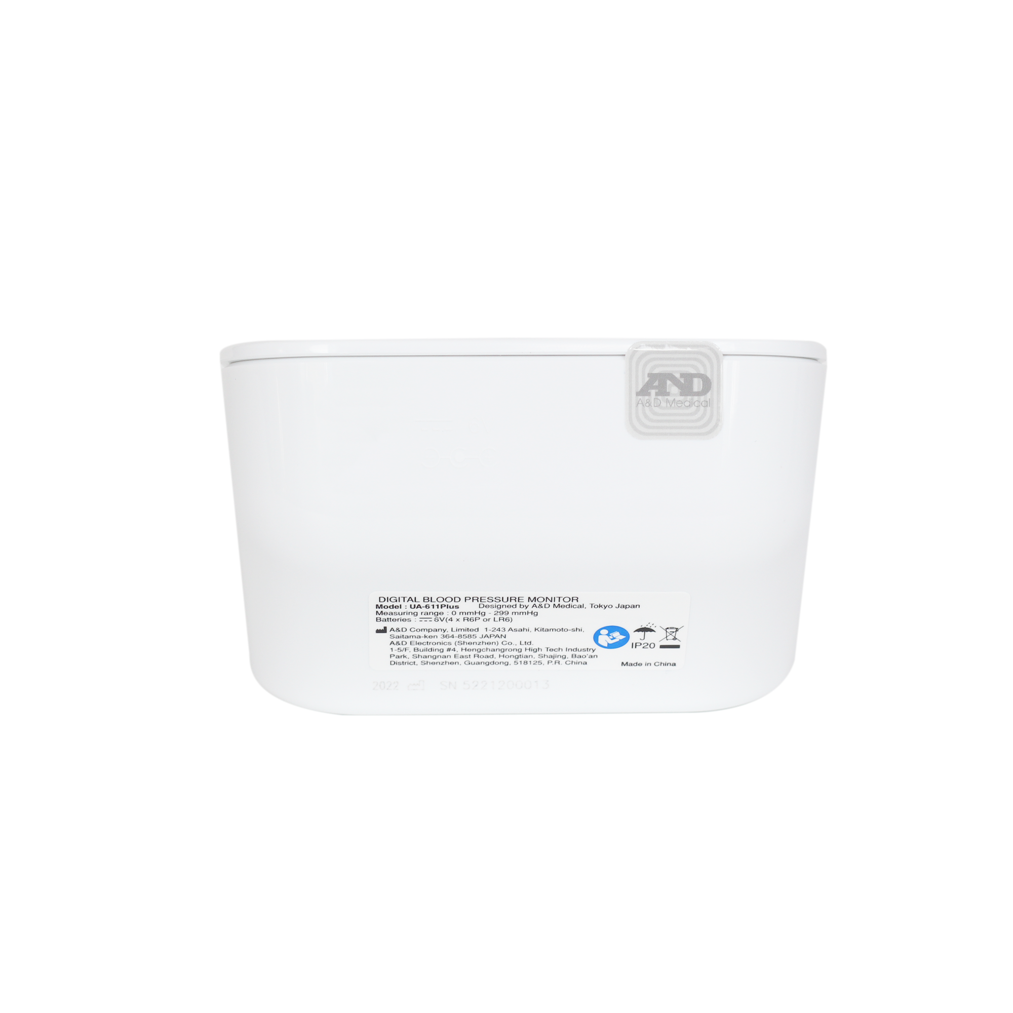 Máy Đo Huyết Áp Điện Tử Bắp Tay (AND, UA-611PLUS, ASIA , Nhật Bản) - YTECO