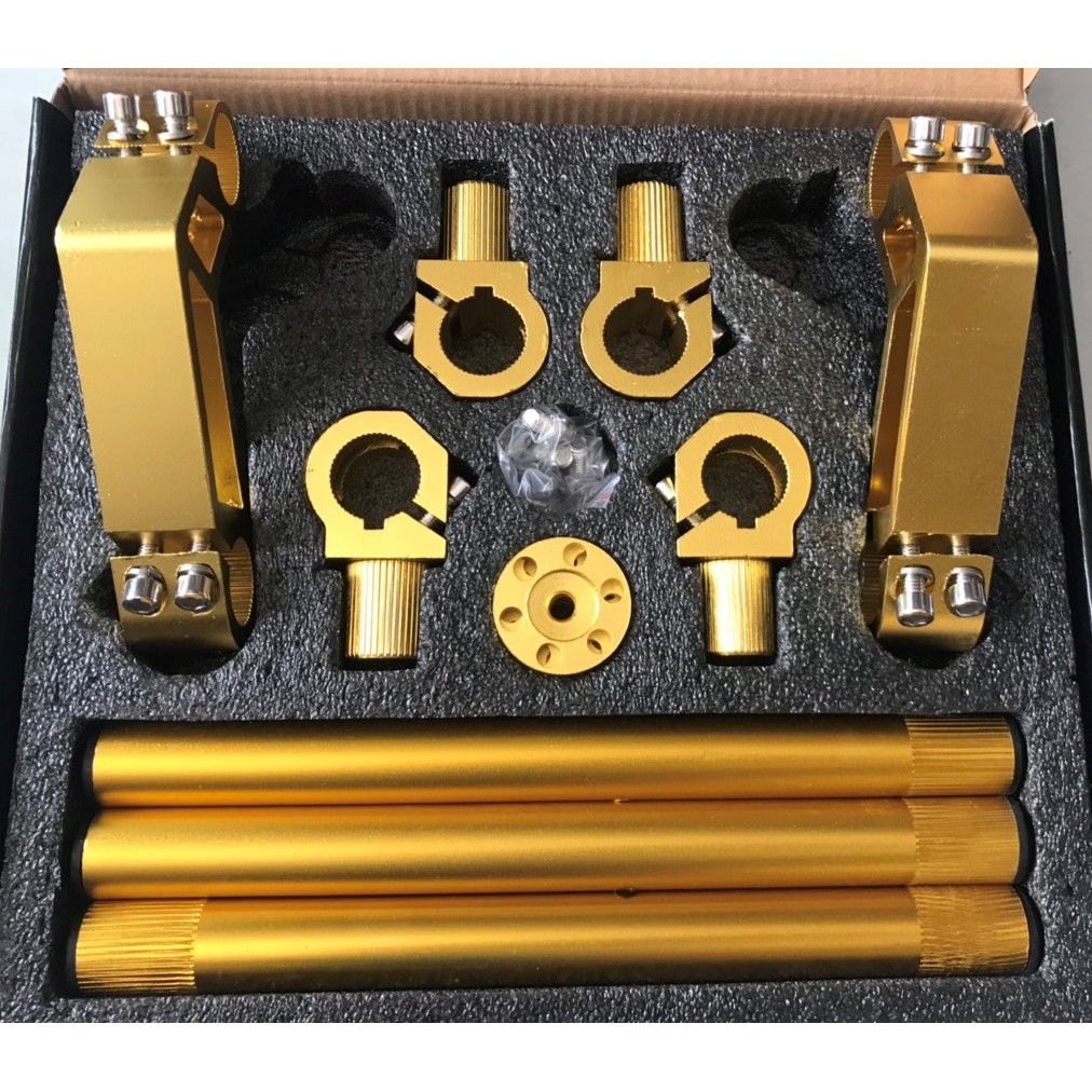 Ghi đông 5 khúc Tay lái độ Moxi hộp đen