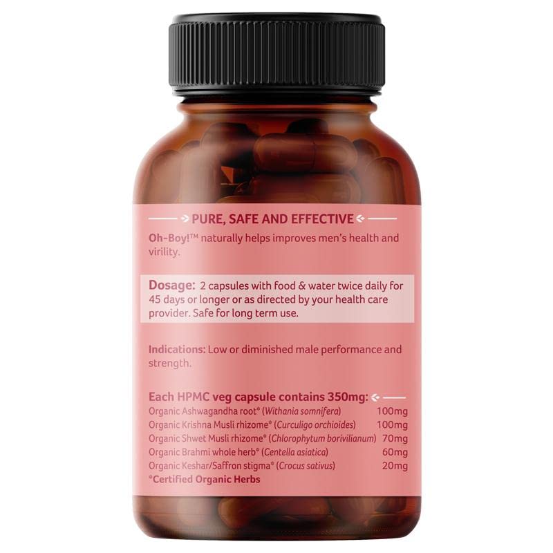 [Organic India] OH-Boy - Hỗ trợ sức khỏe cho Nam giới