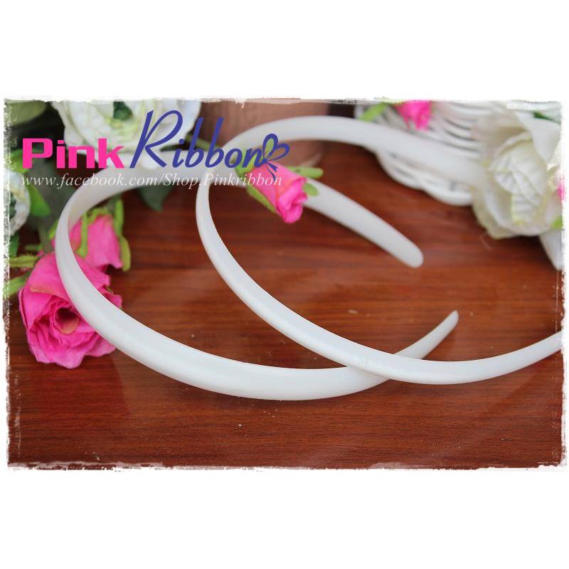 Xương bờm nhựa trắng các cỡ / xước nhựa / cài nhựa / gọng nhựa - set 5 cái