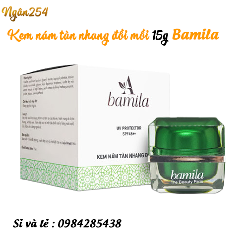 Kem nám tàn nhang đồi mồi 15g Bamila