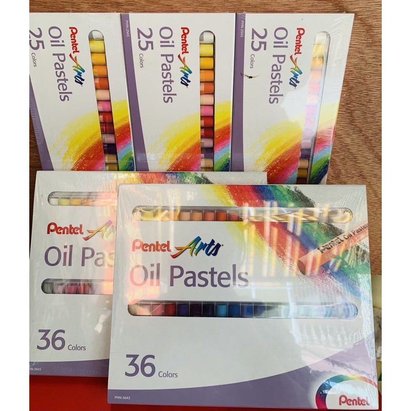 Sáp Dầu Pentel - Sáp Màu Pentel 25/36/50 Màu