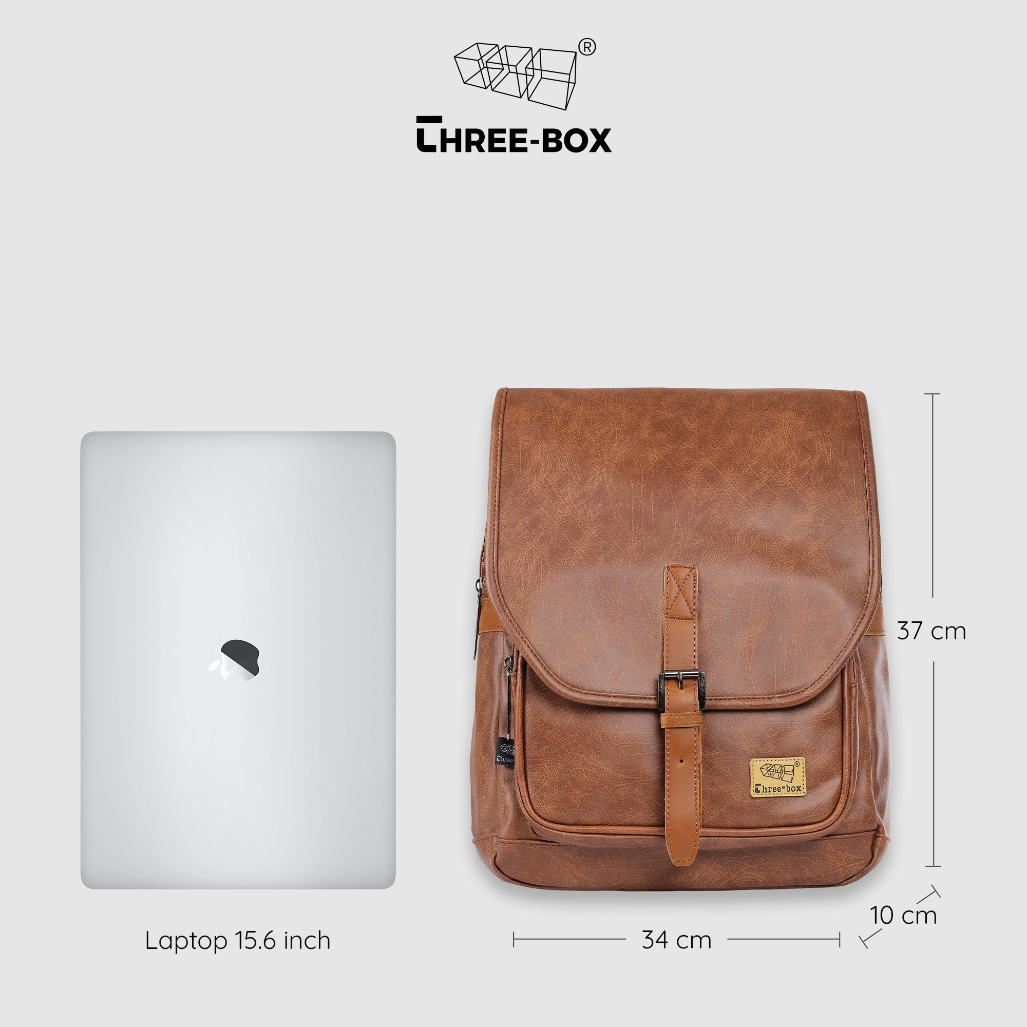 Balo da chính hãng Three-Box  BL8021