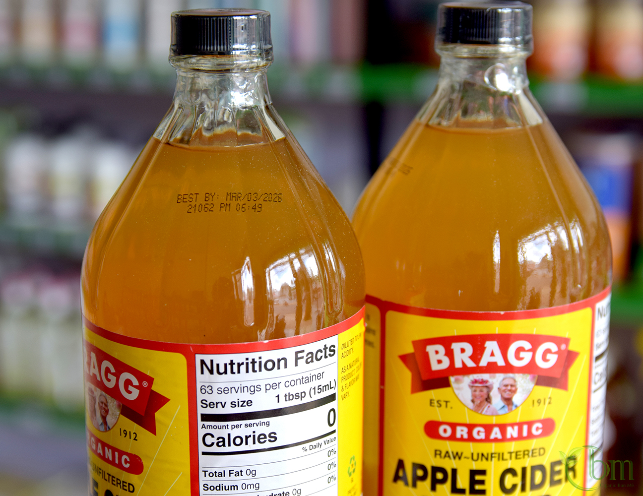 Giấm táo hữu cơ Bragg - Raw Apple Cider Vinegar