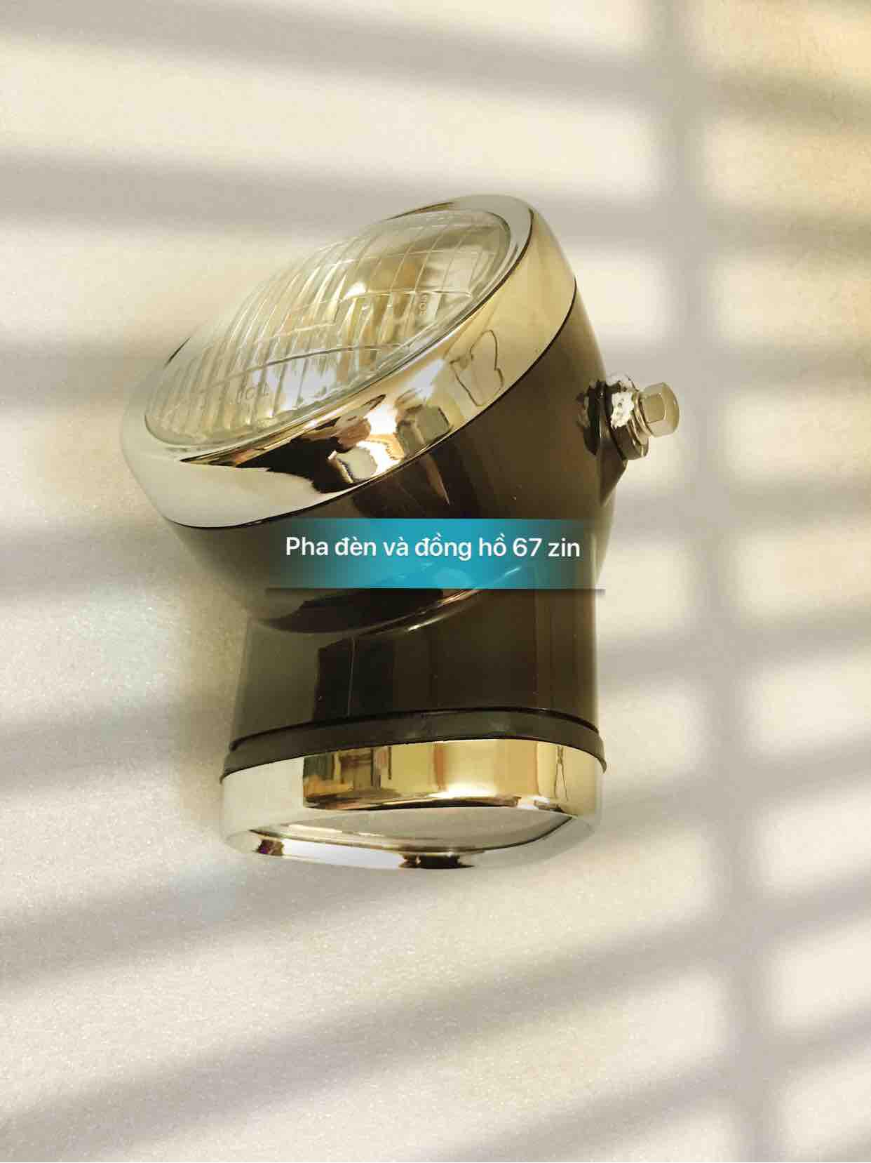 Pha đèn và đồng hồ 67 zin