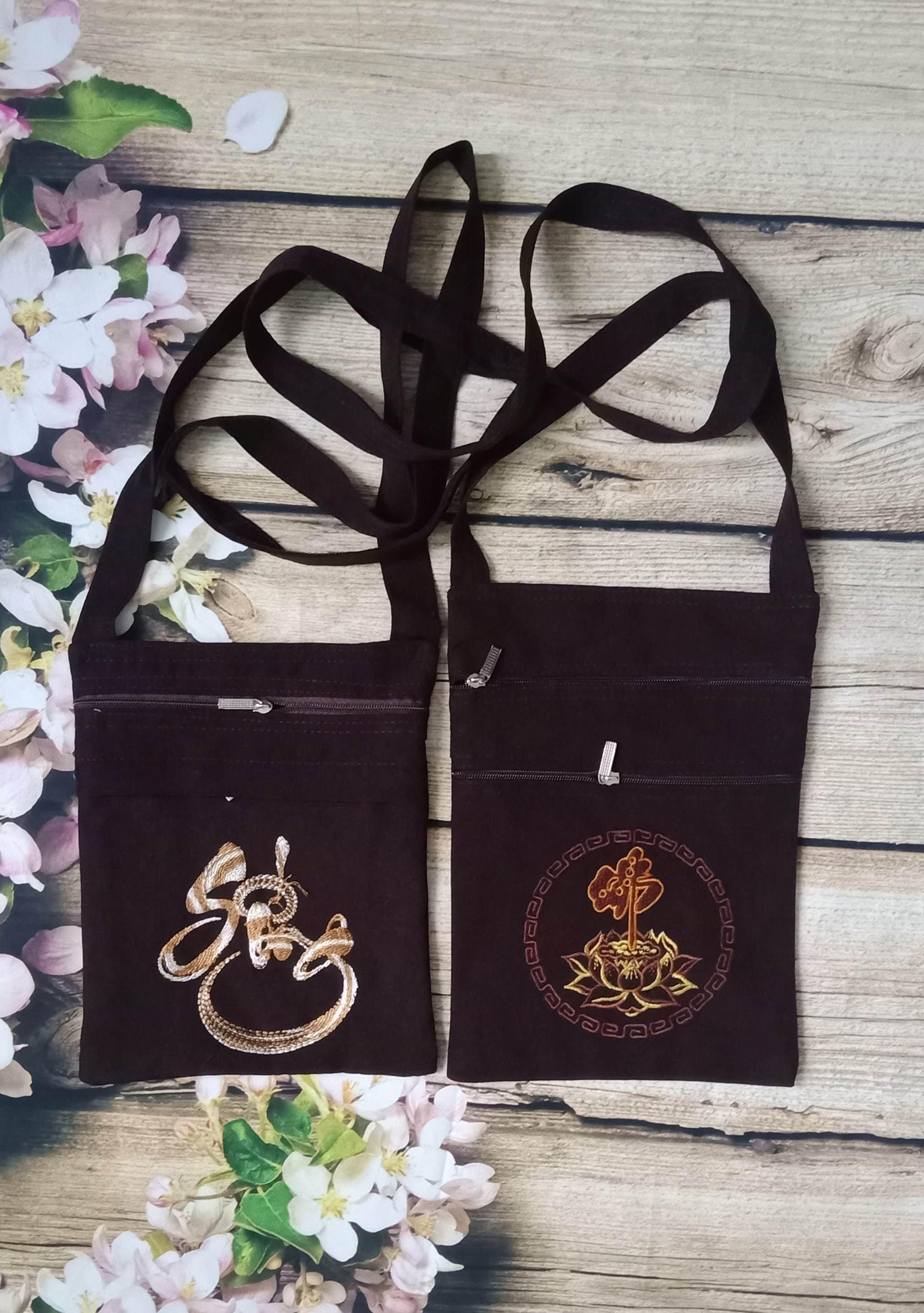 [HCM]Túi đi chùa đeo chéo 17*22cm