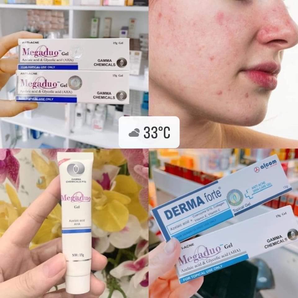 Gel trị mụn và vết thâm Megaduo Gel