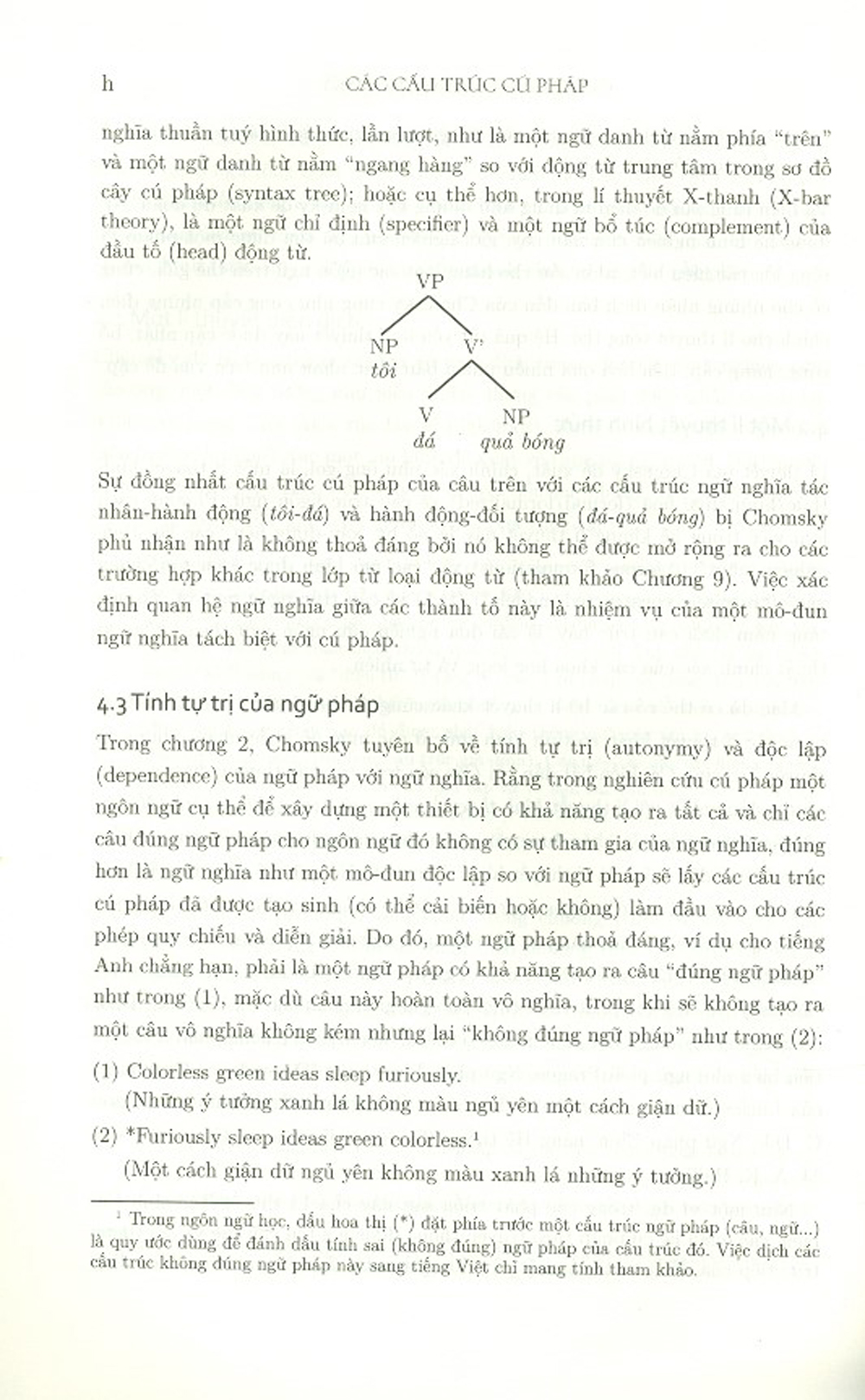 Các Cấu Trúc Cú Pháp