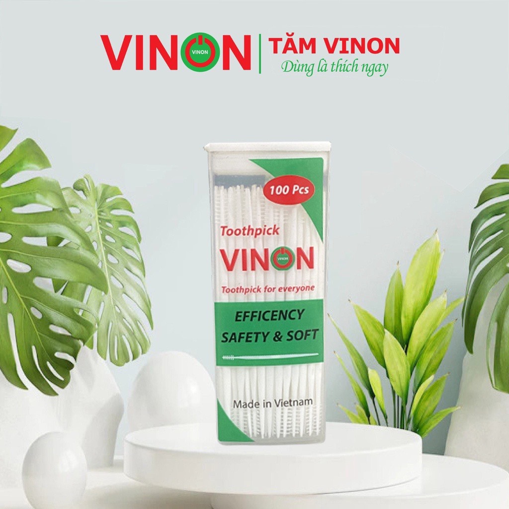 Vinon dental floss stick copper dental floss stick dental care premium plastic dental floss stick-happy life 4U