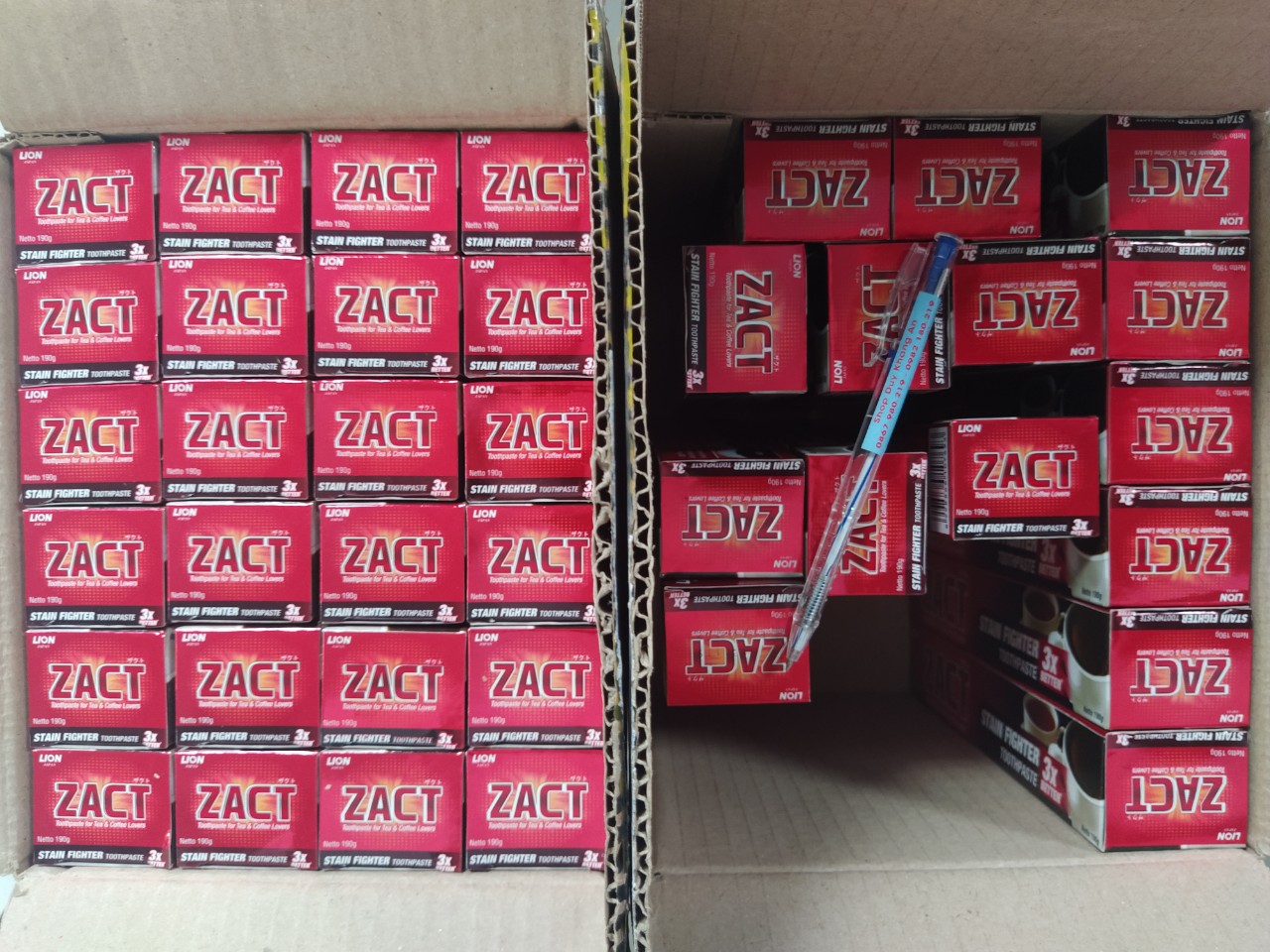 [HCM]Kem đánh răng Zact 190g nhập khẩu Indonesia
