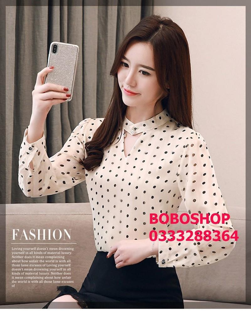 [HCM]ÁO CHẤM BI XINH SẮN