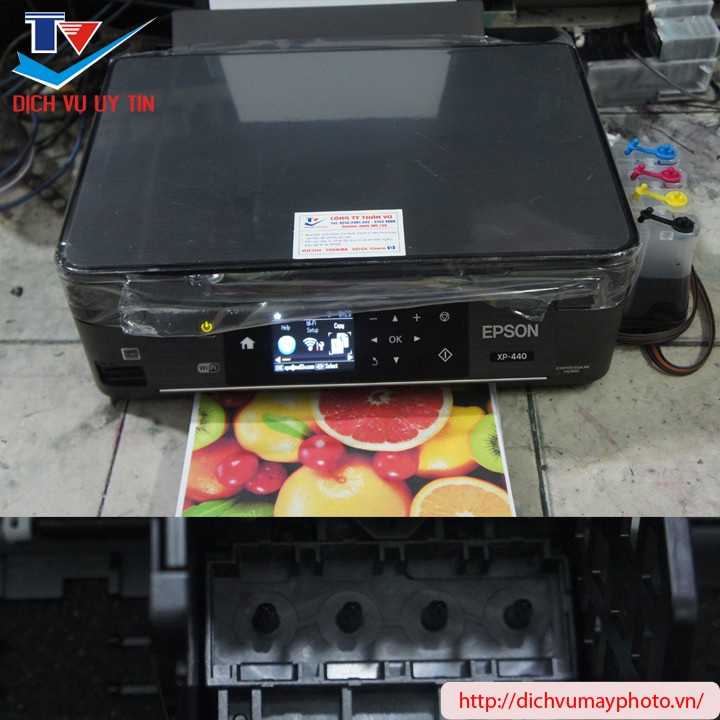 Epson XP-440 A4 color inkjet printer multifunction wifi copy scan quality warranty INECO