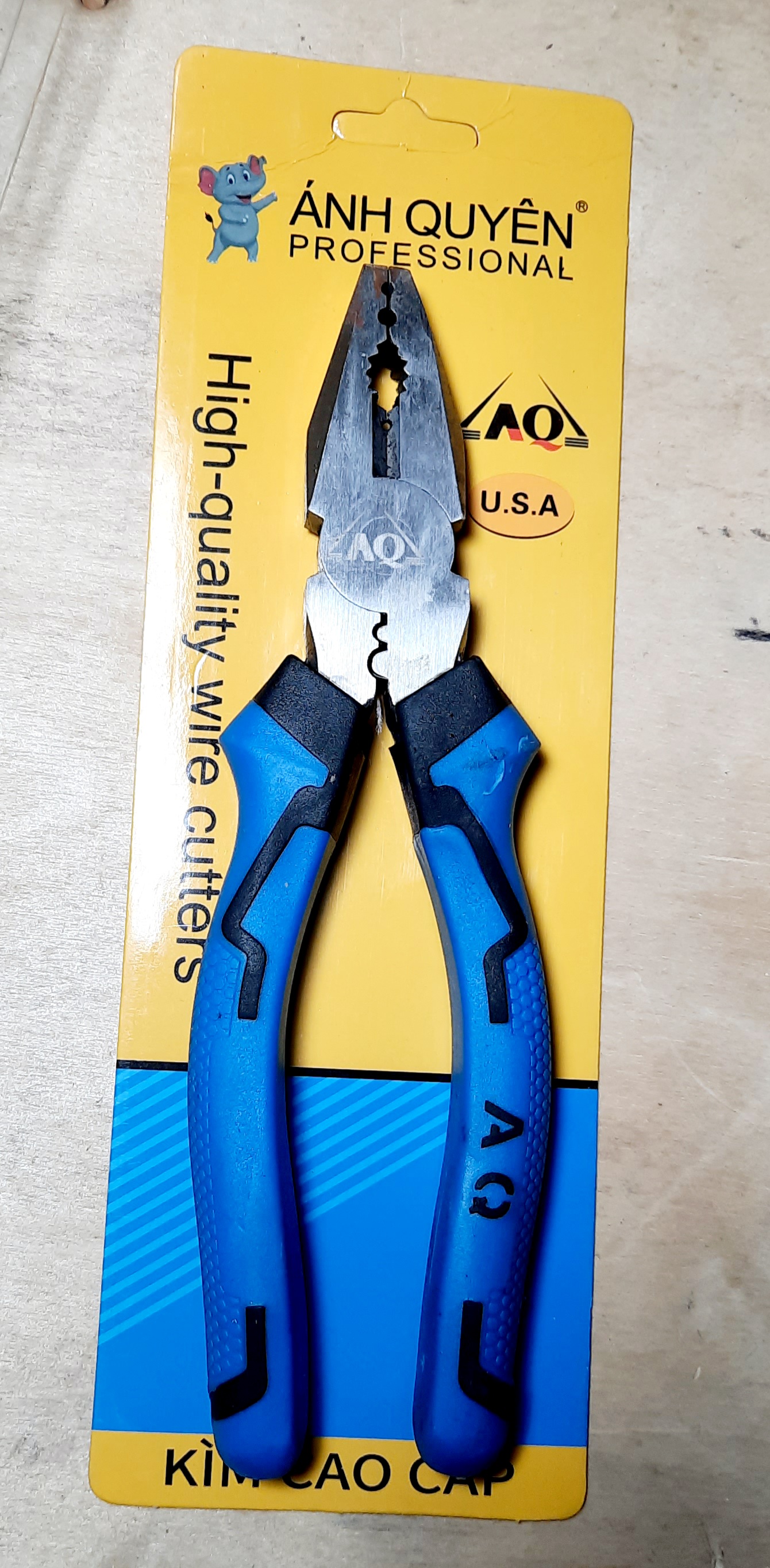 Kìm điện, kềm điện Bosi, AQ 8''