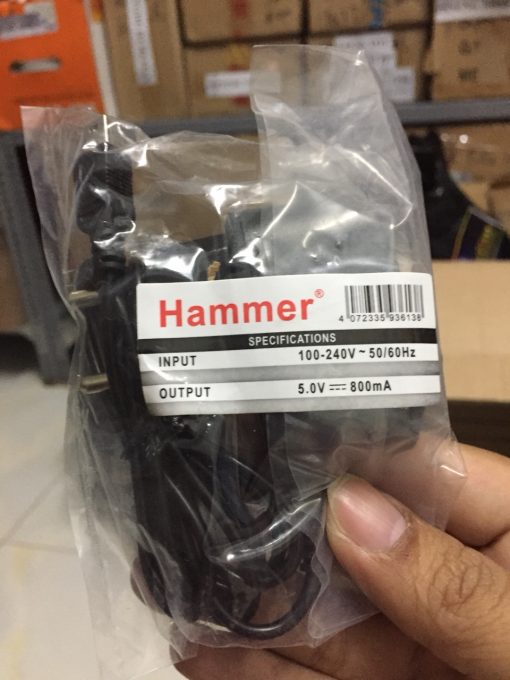 Sạc điện thoại HAMMER V3 / mini USB ( đầu hình thang)