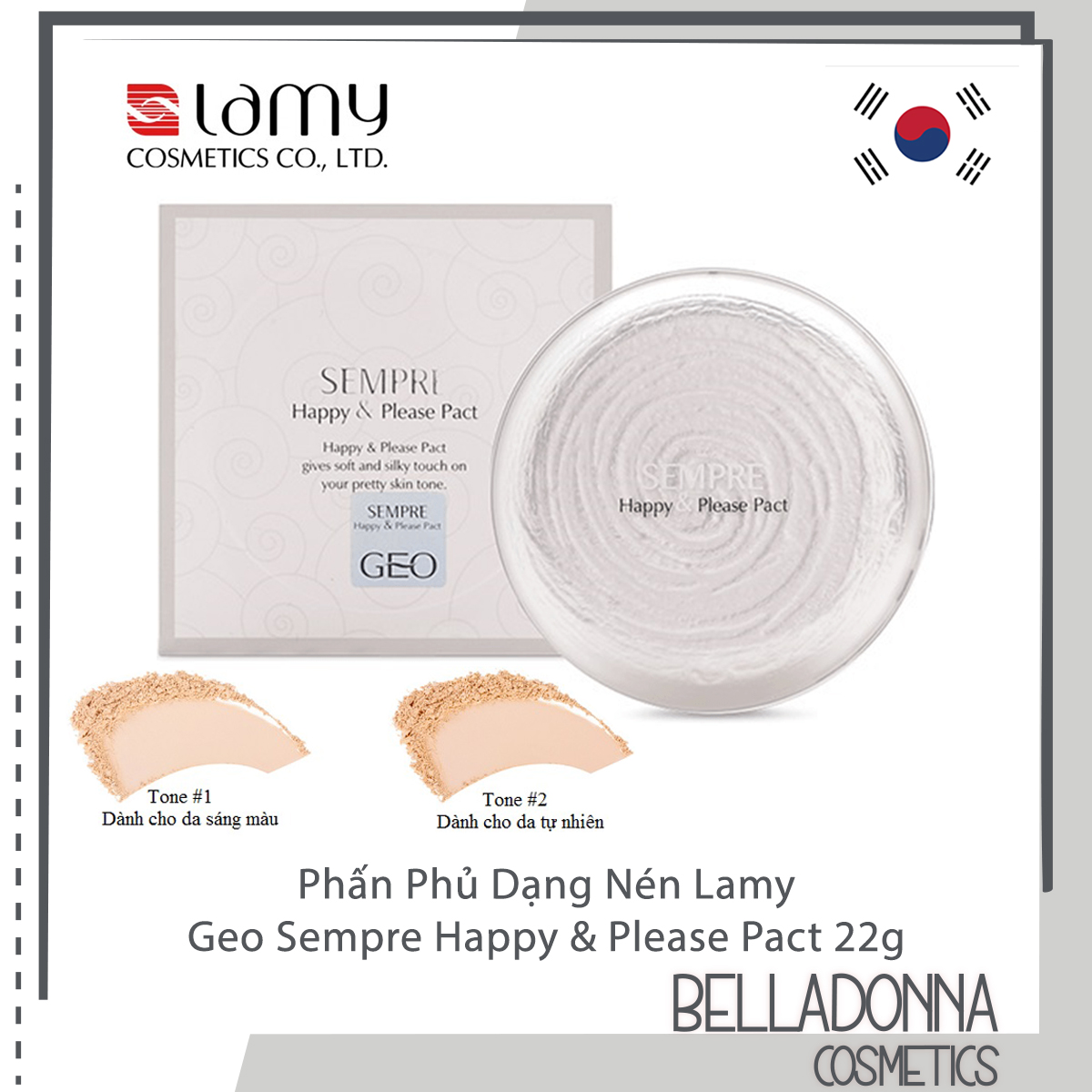 Lamy Geo Sempre Happy & Please Pact 22g