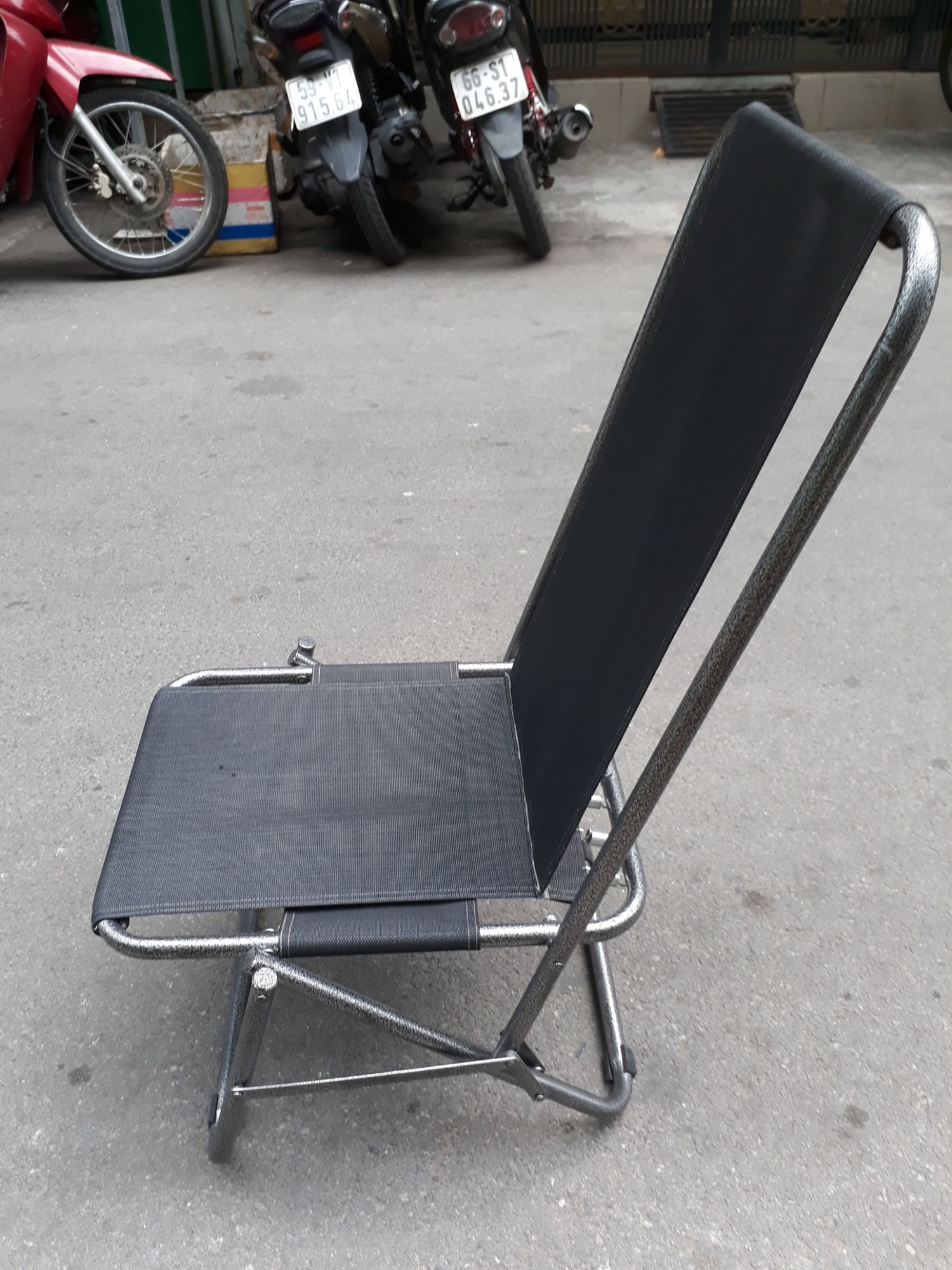 [HCM]ghế xếp cafe lưng cao 85cm
