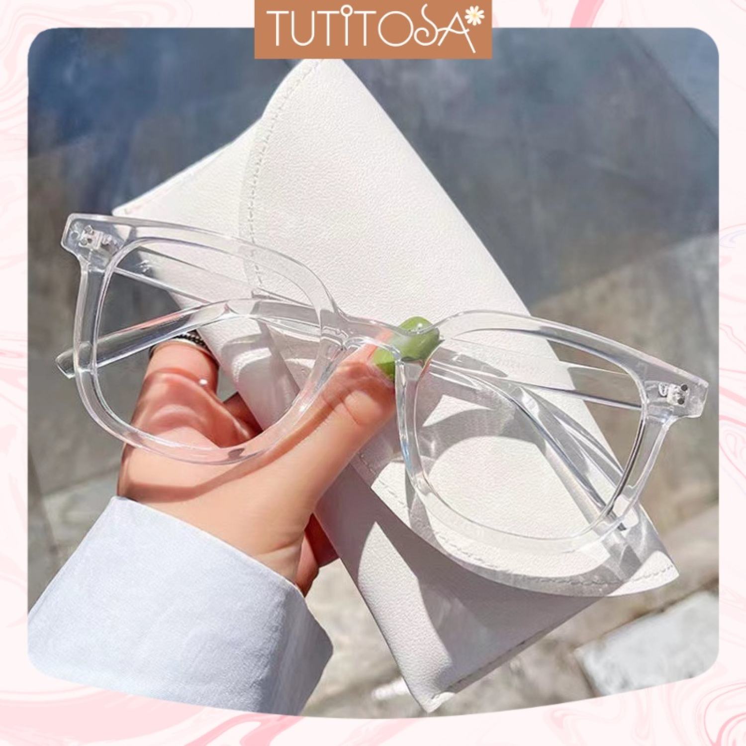 Kính má hồng hot trend thời trang cho nàng tự tin toả sáng