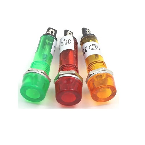 Đèn báo 12v 220v 7mm 10mm xd7-3 xd10-3