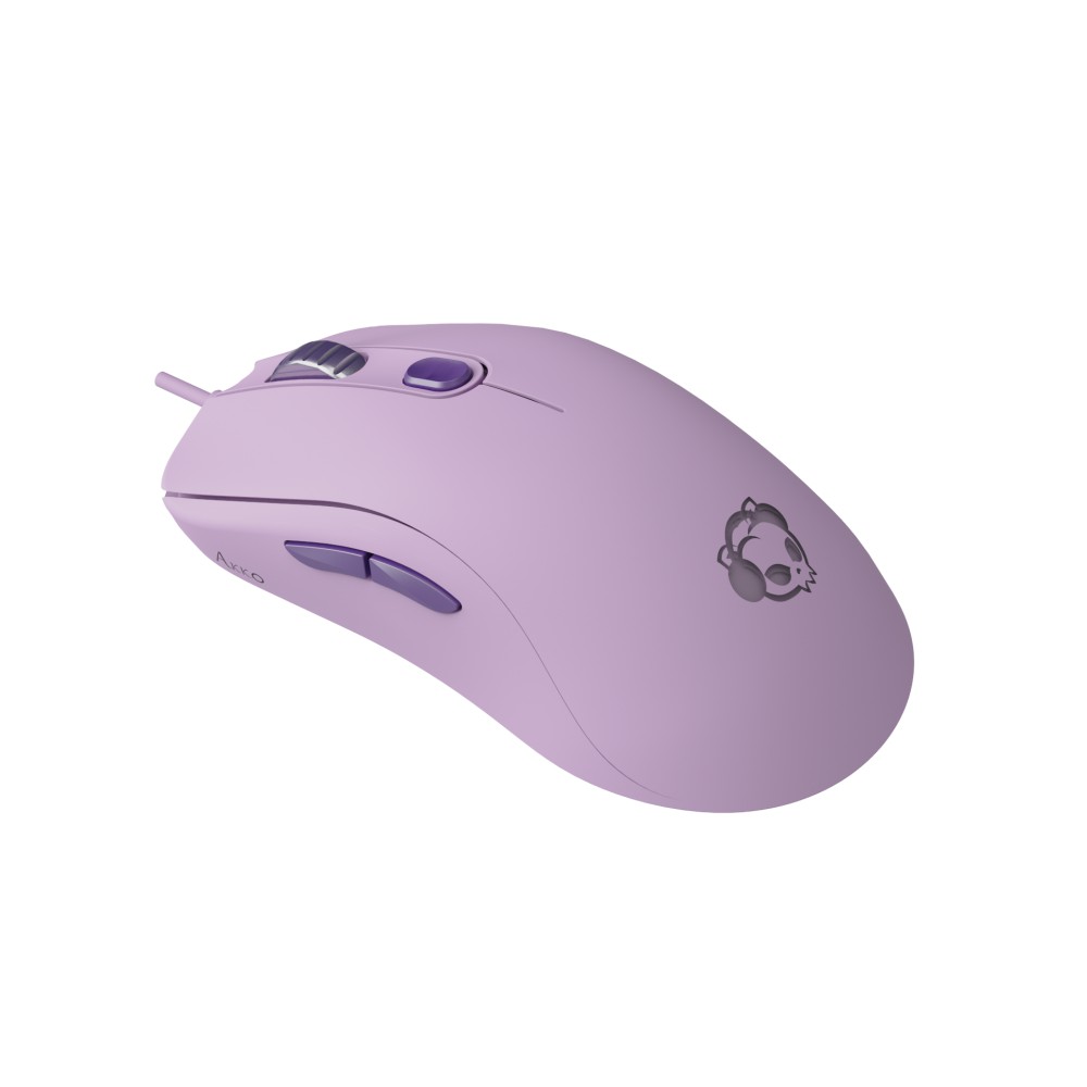 Chuột gaming Akko AG325 Taro Purple - Cổng USB