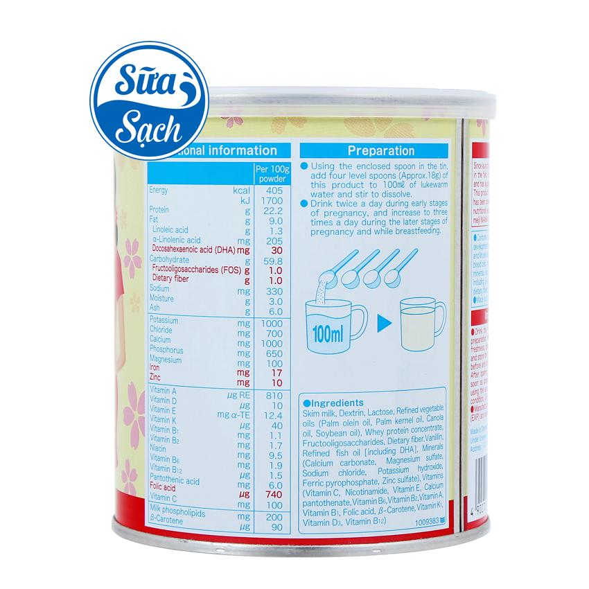 Sữa Bầu Meiji Mama 350g