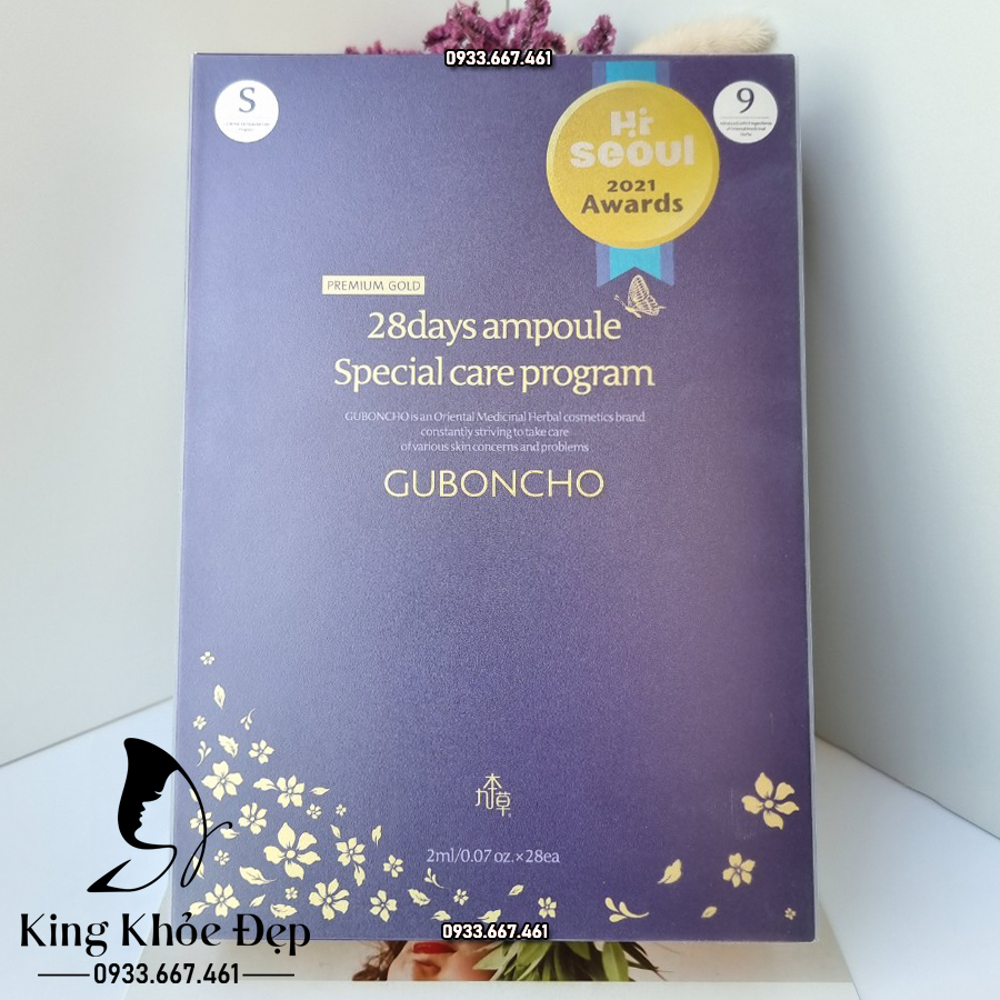 [HCM]Tế Bào Gốc Guboncho 28 Days Ampoule Special Care Program