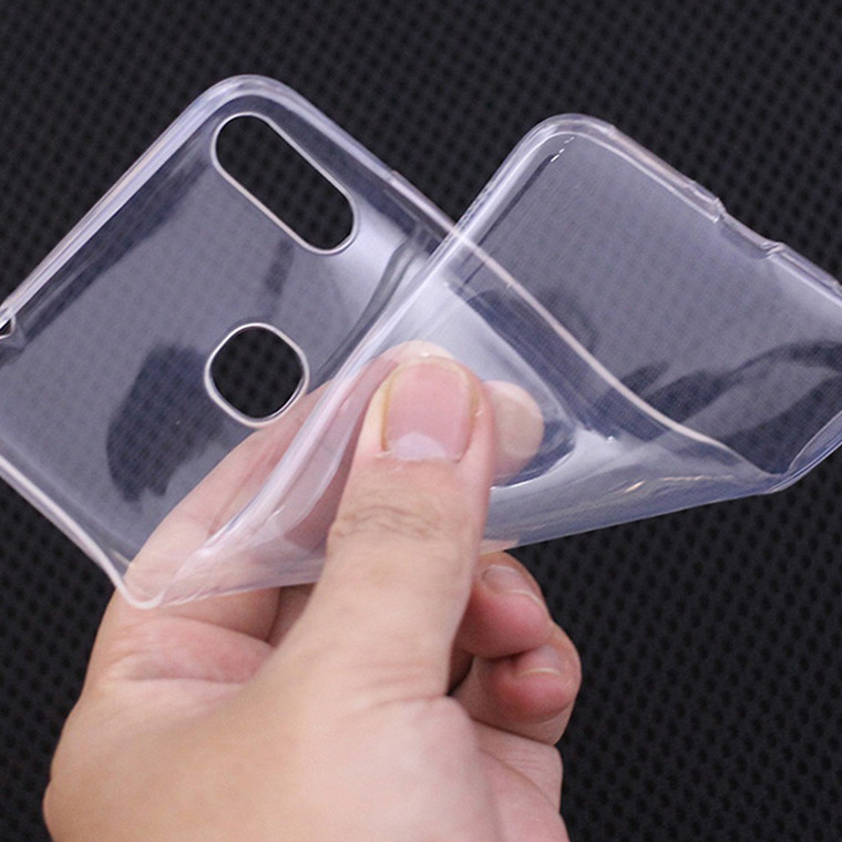 Ốp lưng silicon vsmart joy 1, joy 1+, joy 2+, joy 3, joy 4 trắng trong