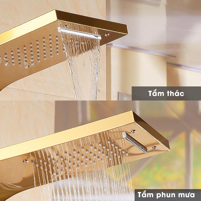 Bộ sen thuyền tắm đứng nóng lạnh Inox SUS 304 Protasa PT-103