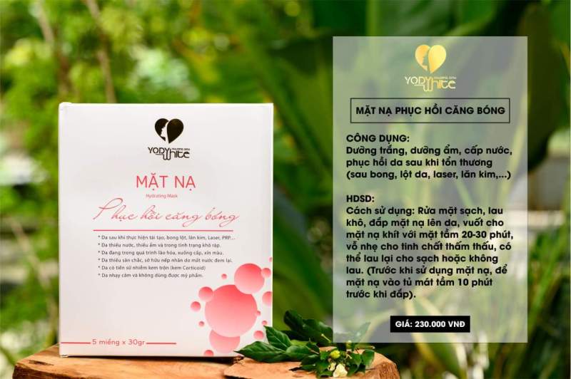 Mặt nạ phục hồi căng bóng
