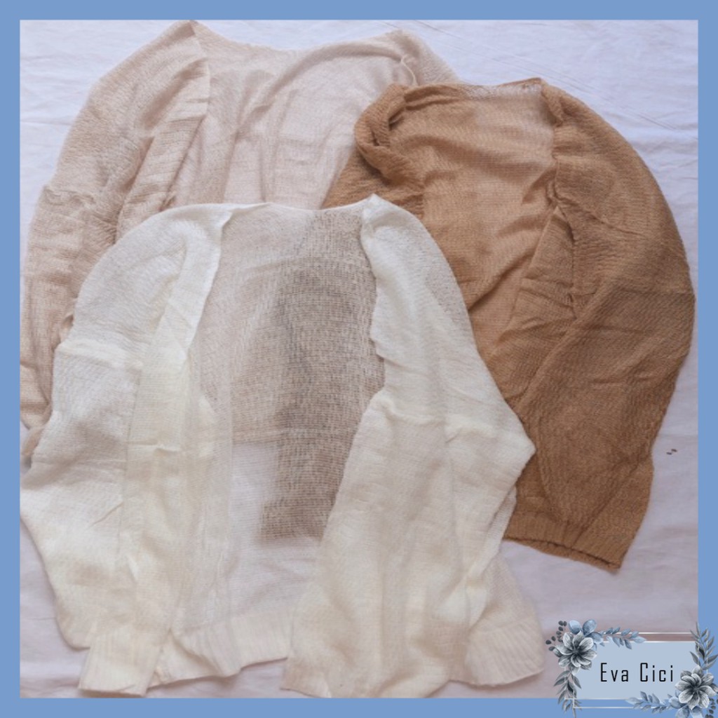 {EVACICI} Cardigan đi biển. Áo khoác ngoài mỏng