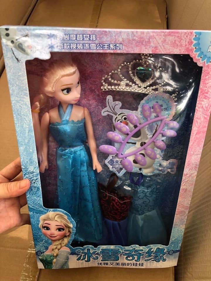 BÚP BÊ CÔNG CHÚA ANNA VÀ ELSA