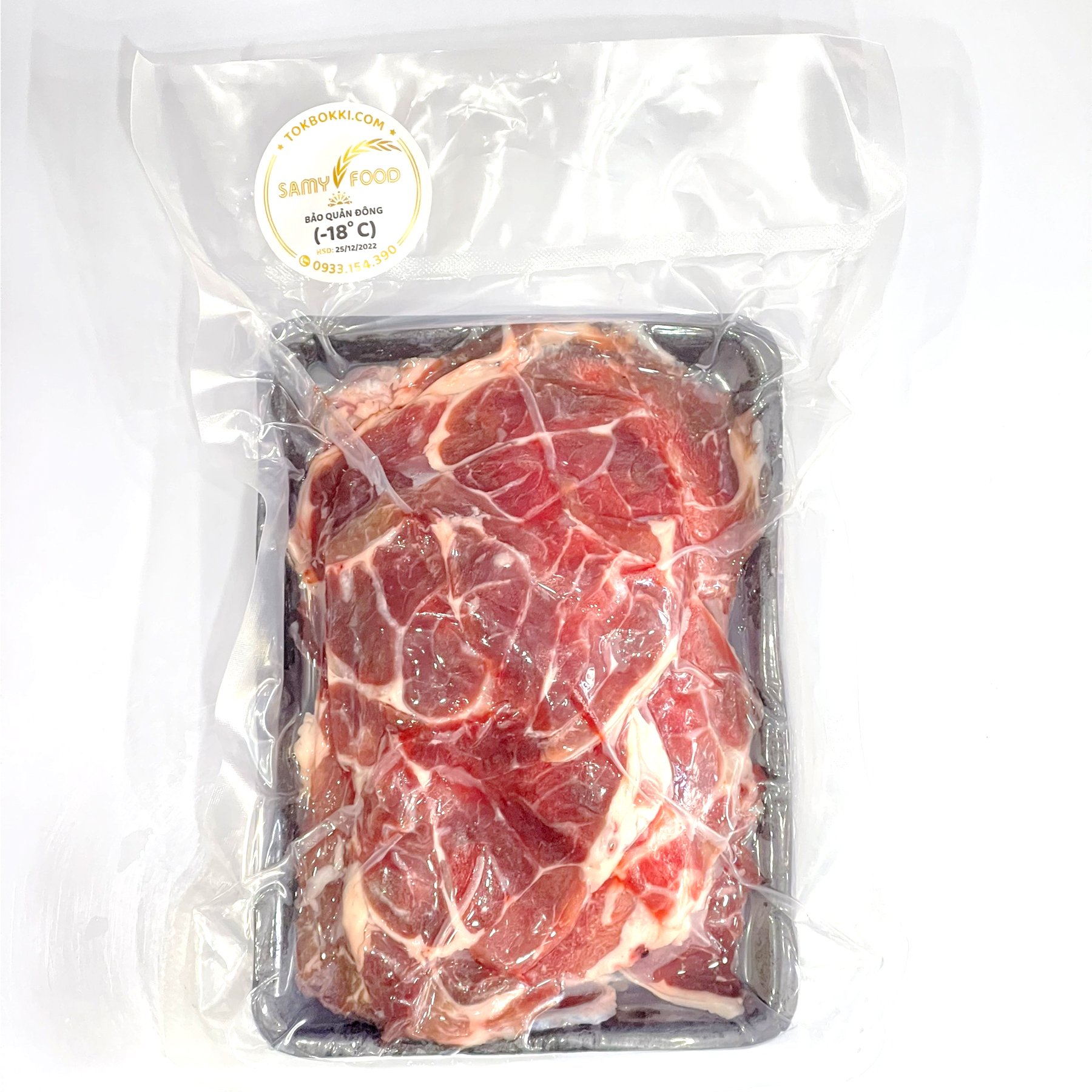 [Tokbokki Store] [HCM SHIP 2H] Bắp Bò Úc 500g