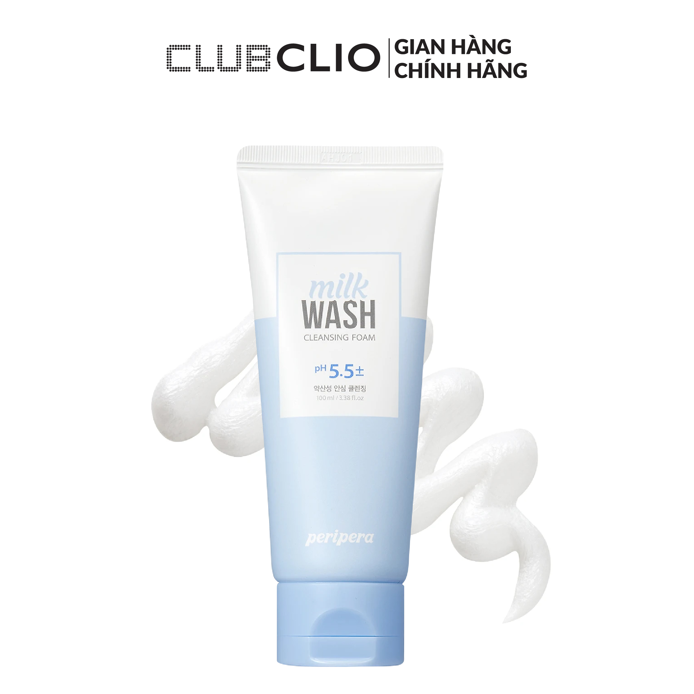 Sữa Rửa Mặt PERIPERA MILK WASH CLEANSING FOAM