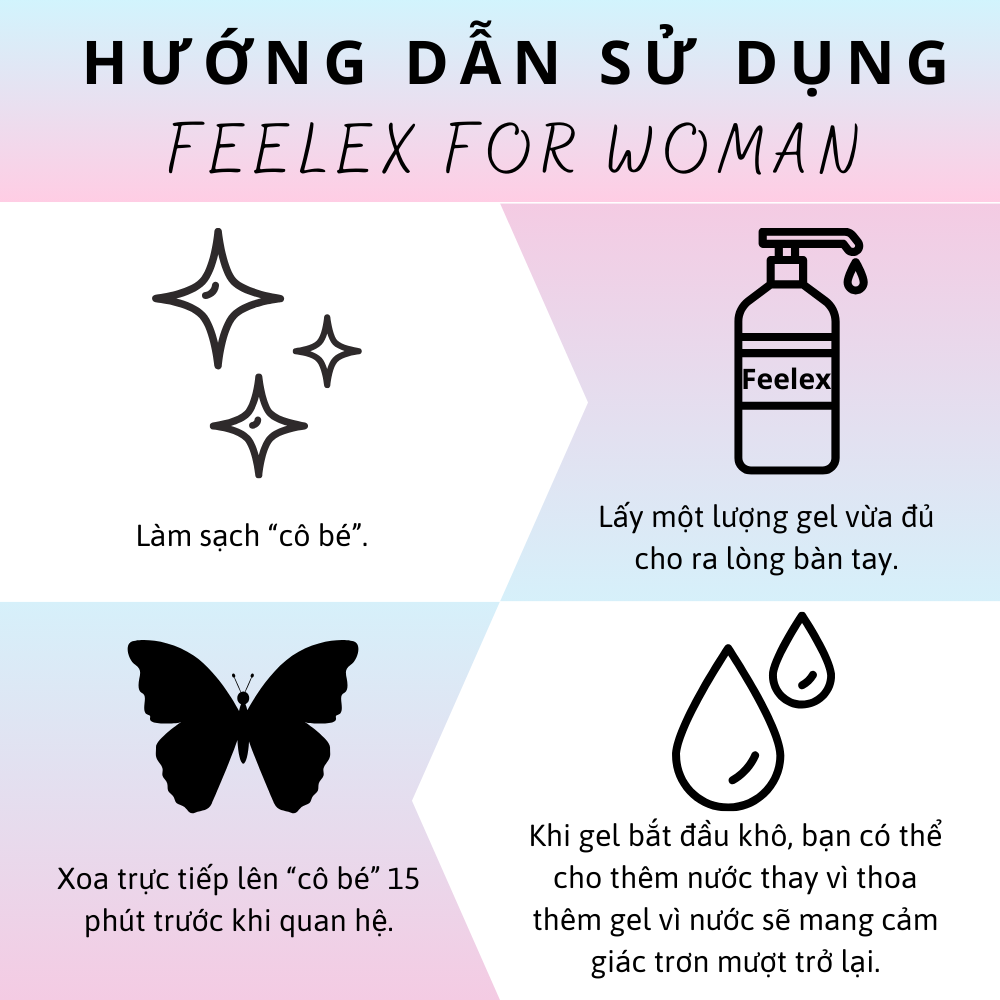 Gel bôi trơn nữ