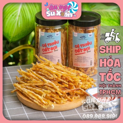 [Hoàn Tiền 10%]Khô cá thiều Ăn Vặt Su Xoắn