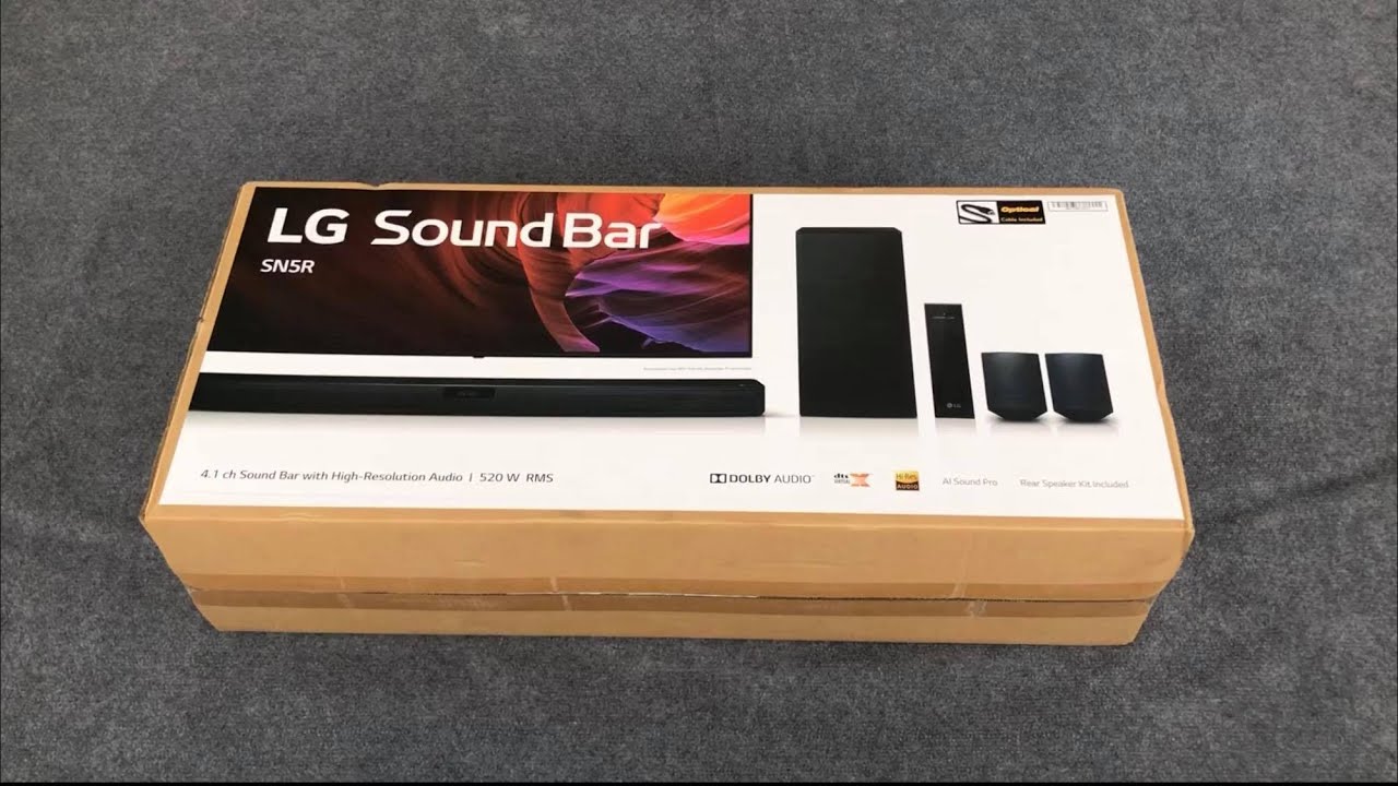 [VOUCHER 8% -FREESHIP] Loa Thanh Soundbar LG 4.1ch SN5R (520W)