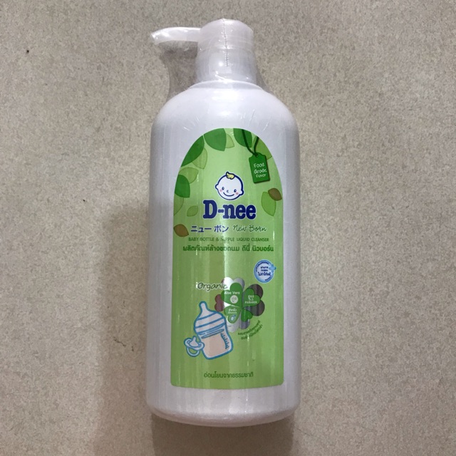 Nước rửa bình sữa Dnee thái lan dạng chai 620ml