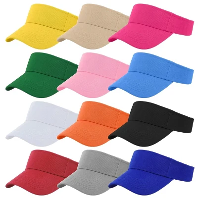 Men' Cap Women Spring Summer Sports Sun Hat Adjustable Visor UV Protection Top Empty Tennis Golf Running Sunscreen Outdoor Hat