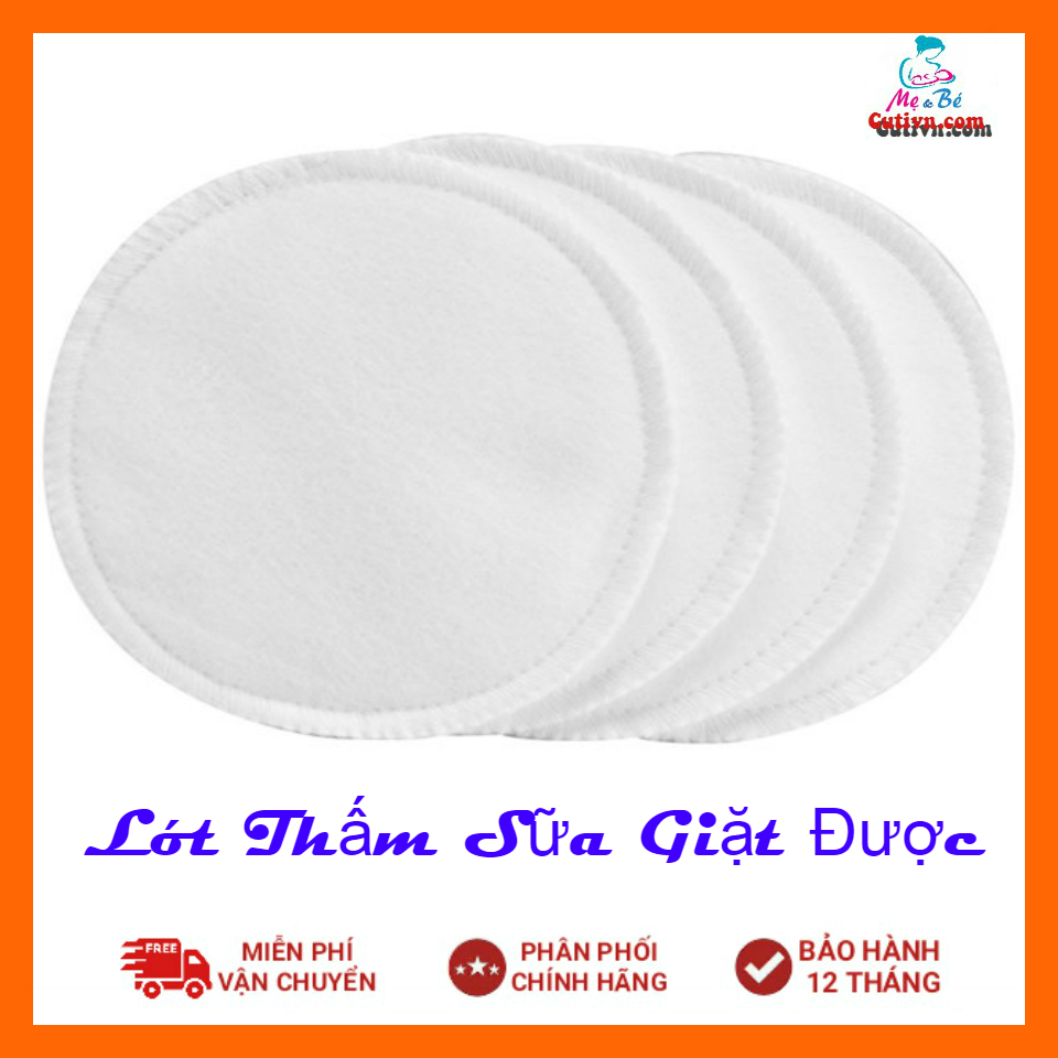 Lót Thấm Sữa Giặt Được (4 Miếng)