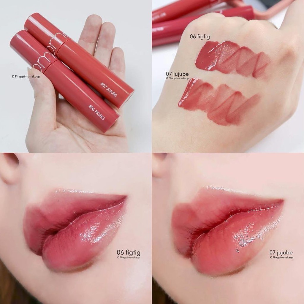[HCM]Son tint lì Romand Juicy Lasting Tint #06Figfig #07Jujube
