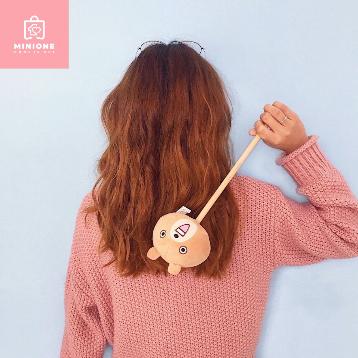Gậy Đấm Lưng Hình Thú Bông Đáng Yêu