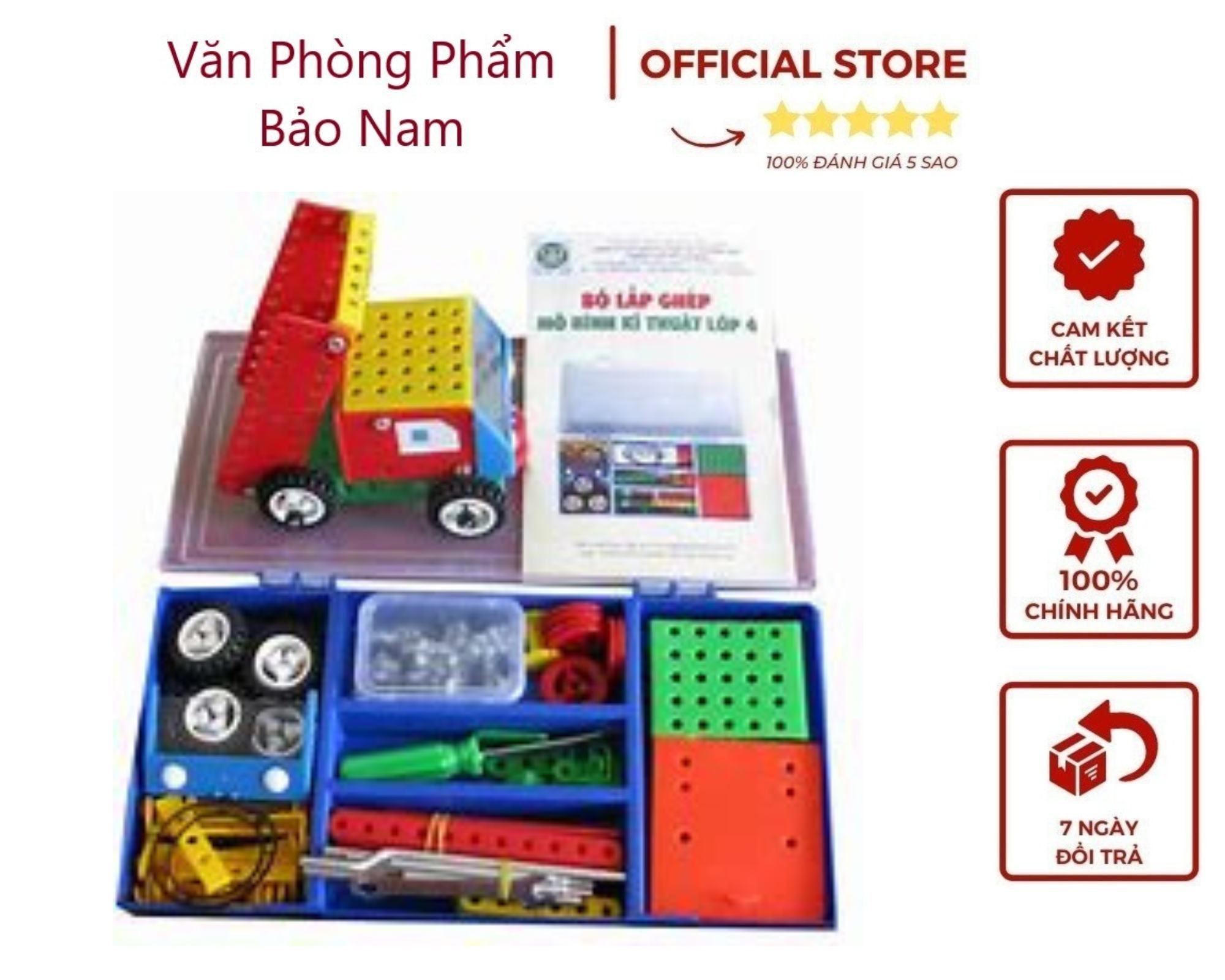 Bộ lắp ghép mô hình kỹ thuật Lớp 4