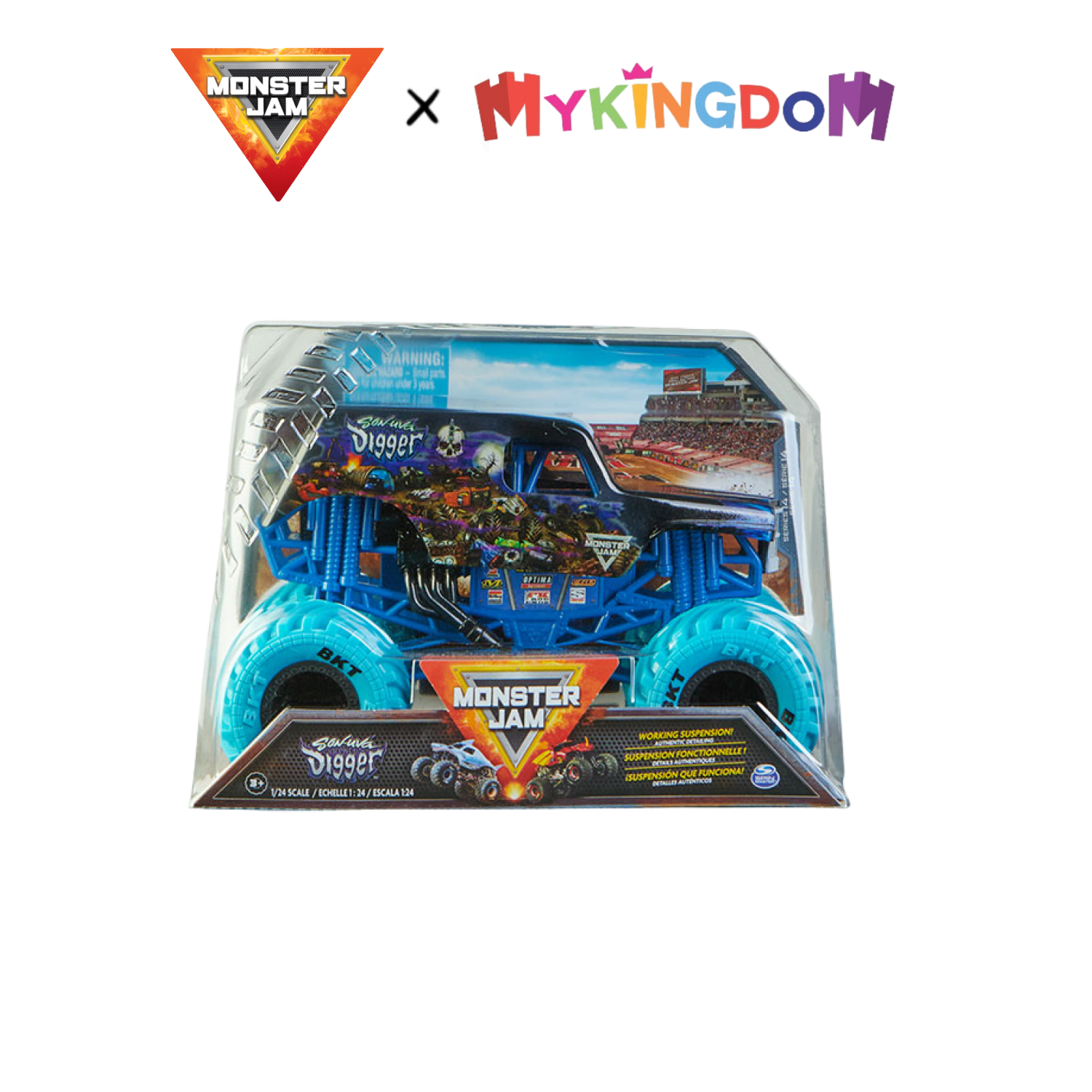 Đồ chơi monster jam chiến xe tỷ lệ 1:24 6056371 - giao hàng ngẫu nhiên