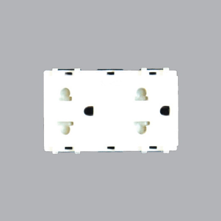 [HCM]Ổ CẮM ĐIỆN ÂM TƯỜNG MPE Ổ CẮM ĐƠN 2 CHẤU  Ổ CẮM ĐÔI BA CHẤU MPE SERIA60